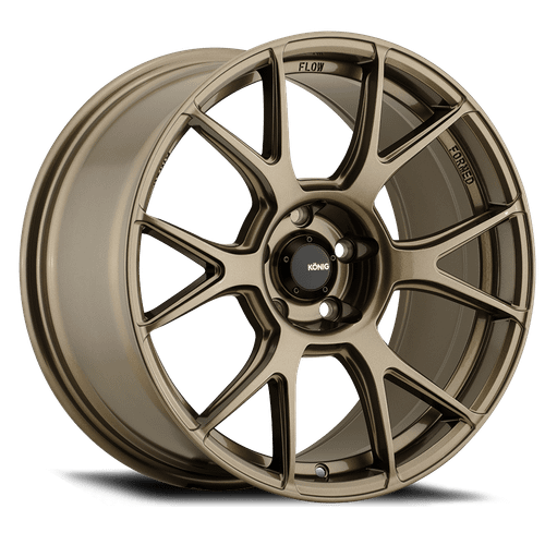 Konig 56Bz Ampliform Wheels Rims 19x8.5 5x114.3 Gloss Bronze 30mm | 56BZ-AM89514308