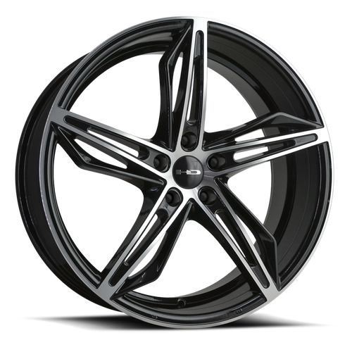 Hd Fly-Cutter Wheel 20x8.5 5x114.3 Black Machined Face 35mm | FC20856535BK