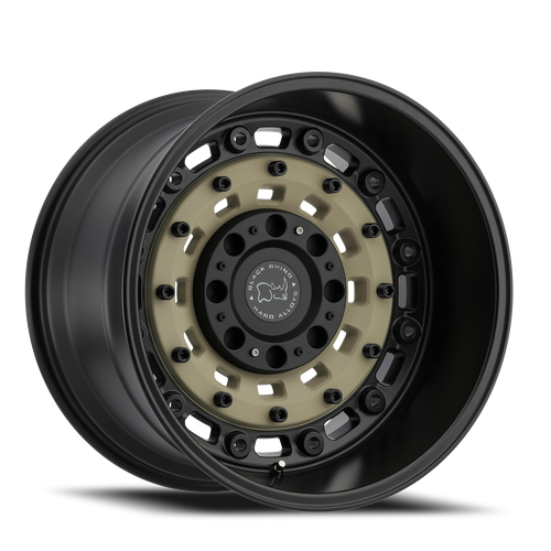 Black Rhino Arsenal Wheel 20x12 8x165.1 Sand On Black -44mm - FREE T-SHIRT INCLUDED! | 2012ARS-48165D22