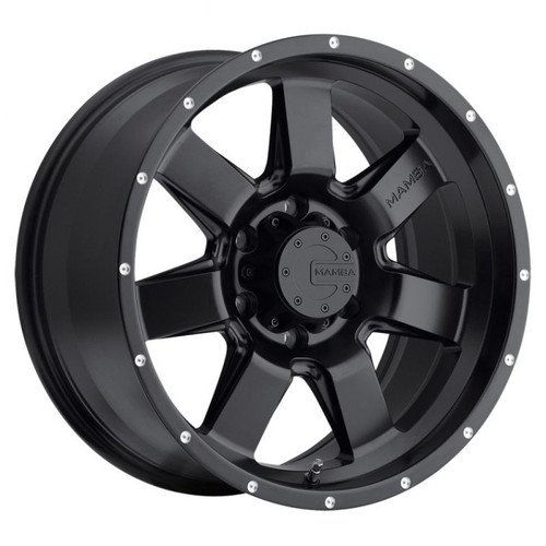 Mamba 586B M14 Wheels Rims 17x9 5x139.7 Matte Black 19mm | 586B-M14798519B