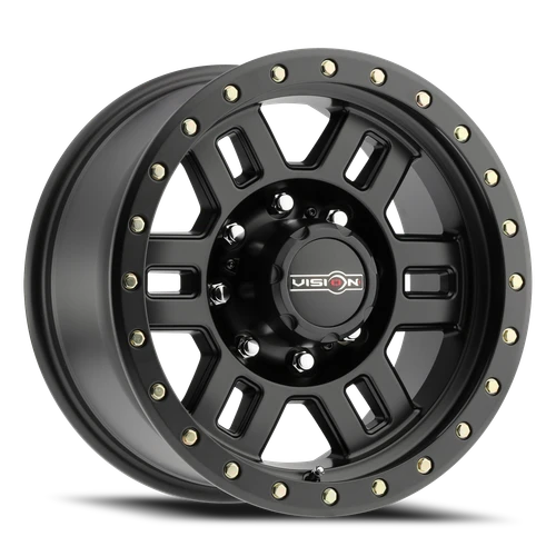 Vision Manx 398 Wheel 17x8.5 8x165.1 Matte Black 0mm | 398-7881MB0