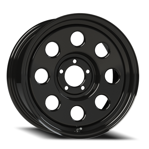 Vision Soft 8 85H Wheel 16x8 5x139.7 Gloss Black -12mm | 85H6885NS