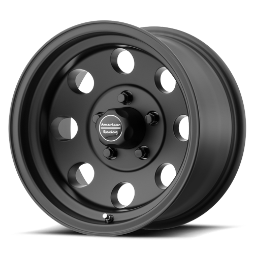 American Racing Ar172 Baja Wheel 15x8 5x120.65 Satin Black -19mm | AR1725861B