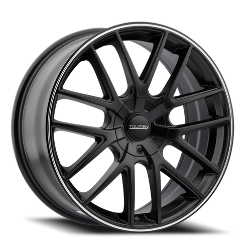 DOORBUSTER PRICING! - Touren Tr60 Wheel 17x7.5 5x100 & 5x114.3 Matte Black Machined 42mm | 3260-7703MB