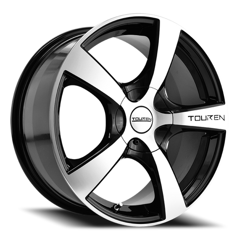 DOORBUSTER PRICING! - Touren Tr9 Wheel 17x7 4x100 & 4x114.3 Gloss Black Machined 42mm | 3190-7701M