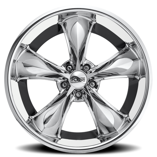 Foose F105 Legend Wheel 20x10 5x120.65 Chrome 1mm - FREE T-SHIRT INCLUDED! | F10520006155
