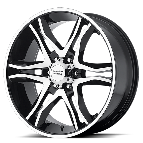 American Racing Ar893 Mainline Wheel 17x8 6x139.7 Gloss Black Machined 0mm | AR89378068300