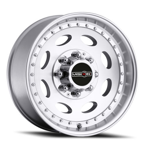 Vision Hauler Trailer 81 Wheel 19.5x7.5 8x165.1 Machined 0mm | 81C-9781M0