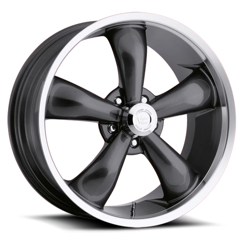 Vision Legend 5 142 Wheel 20x8.5 5x120.65 Gunmetal With Machined Lip 10mm | 142-2861GM10