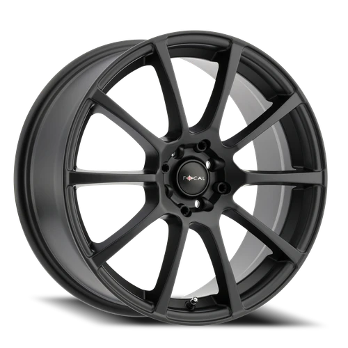 Focal 448Sb F-20 Wheel 17x8 4x100 & 4x108 Satin Black 42mm | 448-7801SB+42