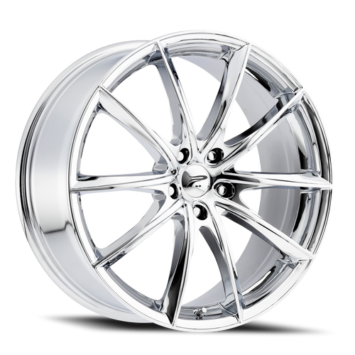 Platinum 435C Flux Wheel 17x8 5x115 Chrome 35mm | 435-7891C+35
