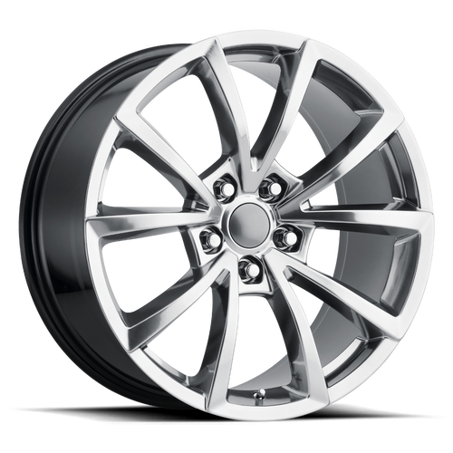 Performance Replicas Pr184 Wheel 20x10 5x127 Hyper Silver Dark 50mm | 184H-217350