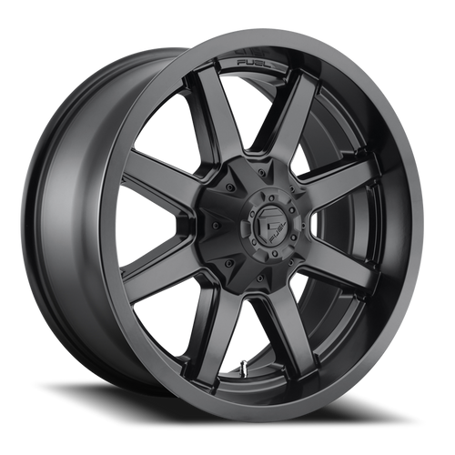 Fuel D436 Maverick Wheel 20x10 5x139.7 & 5x150 Satin Black -12mm - FREE T-SHIRT INCLUDED! | D43620007050
