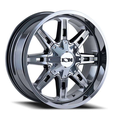 DOORBUSTER PRICING! - Ion 184 Wheel 20x9 5x139.7 & 5x150 Chrome 18mm | 184-2997C18