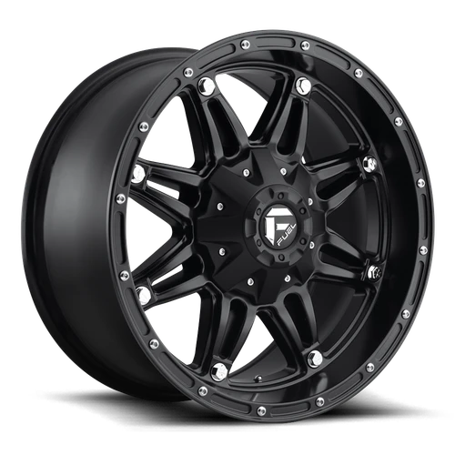 Fuel D531 Hostage Wheel 20x10 6x135 & 6x139.7 Matte Black -18mm - FREE T-SHIRT INCLUDED! | D53120009847