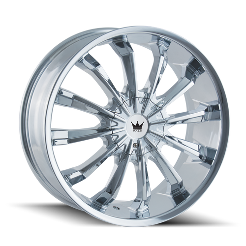 DOORBUSTER PRICING! - Mazzi Fusion Wheel 24x9.5 6x135 & 6x139.7 Chrome 30mm | 341-24937C