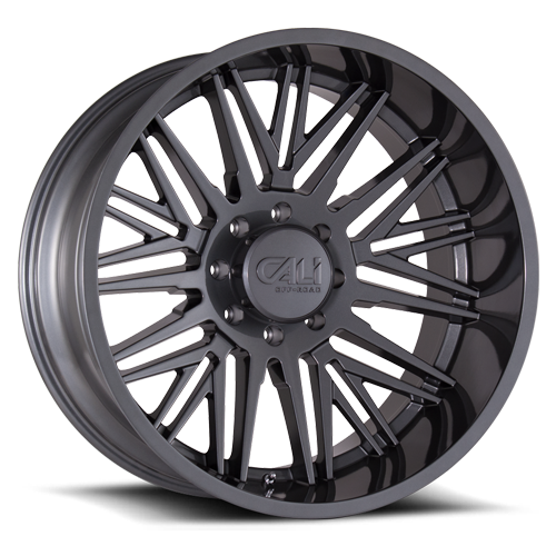 DOORBUSTER PRICING! - Cali Off-Road Rawkon Wheel 24x12 6x135 Satin Graphite -51mm - MINIMUM PURCHASE OF 4 WHEELS | 9109-24236GT
