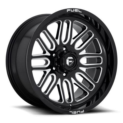 Fuel D662 Ignite Wheel 20x10 8x170 Gloss Black Milled -18mm - FREE T-SHIRT INCLUDED! | D66220001747
