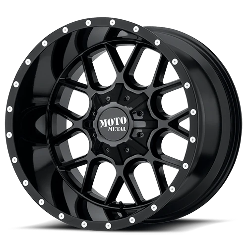 Moto Metal Mo986 Siege Wheel 20x9 6x135 & 6x139.7 Gloss Black 18mm - FREE T-SHIRT INCLUDED! | MO986290673A18