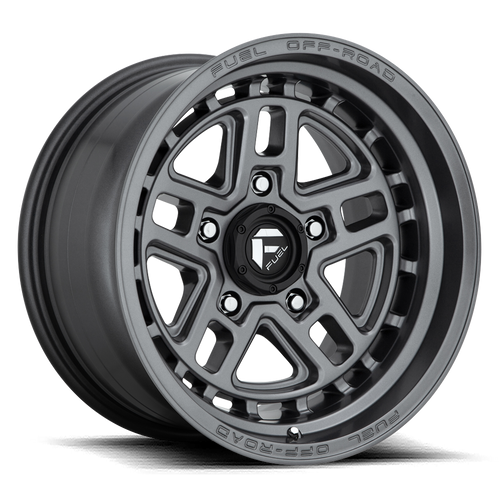 Fuel D668 Nitro Wheel 17x9 5x127 Matte Gunmetal -12mm - FREE T-SHIRT INCLUDED! | D66817907545