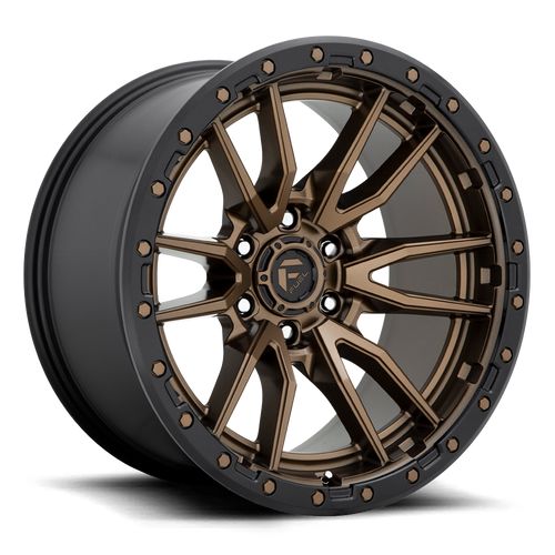 Fuel D681 Rebel Wheel 17x9 6x135 Matte Bronze With Black Ring -12mm - FREE T-SHIRT INCLUDED! | D68117908945