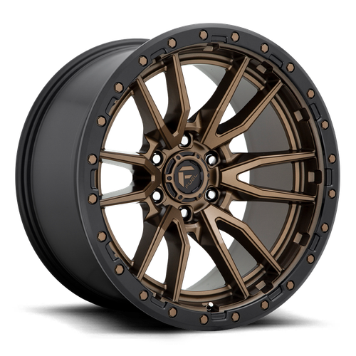 Fuel D681 Rebel Wheel 20x9 6x135 Matte Bronze With Black Ring 20mm - FREE T-SHIRT INCLUDED! | D68120908957