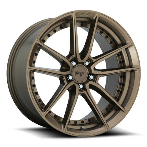 Niche M222 Dfs Wheel 18x8 5x114.3 Matte Bronze 40mm - FREE T-SHIRT INCLUDED! | M222188065+40