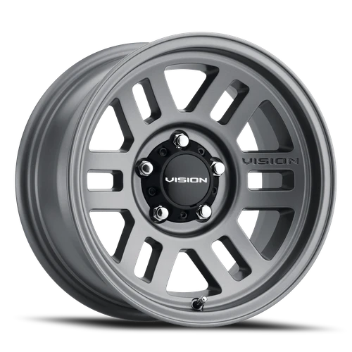Vision Manx 2 355 Overland Wheel 16x8 5x114.3 Satin Grey 0mm | 355-6865SG0