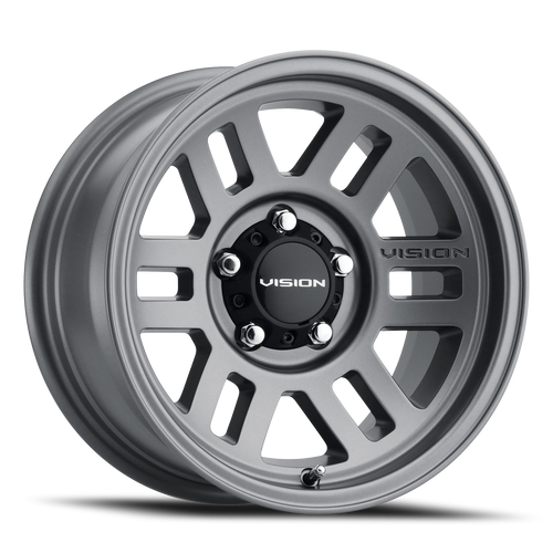 Vision Manx 2 355 Overland Wheel 15x7.5 5x120.65 Satin Grey -12mm | 355-5761SG-12