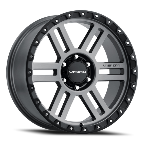 Vision Manx 2 354 Wheel 17x9 8x170 Satin Grey 12mm | 354-7970SGBL12