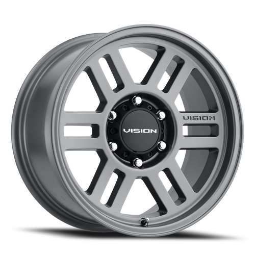 Vision Manx 2 355 Overland Wheel 17x9 8x165.1 Satin Grey 12mm | 355-7981SG12