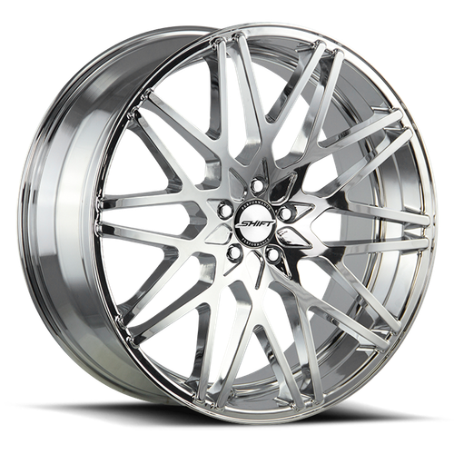DOORBUSTER PRICING! - Shift H32 Formula Wheel 20x8.5 5x115 Chrome 15mm - FREE T-SHIRT INCLUDED! | H32051515