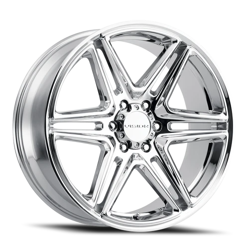 Vision Wedge 476 Wheel 20x9 5x139.7 Chrome 15mm | 476-2985C15
