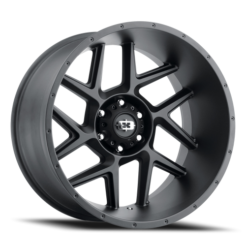 Vision Sliver 360 Wheel 20x10 6x135 Satin Black -25mm | 360-20036SB-25