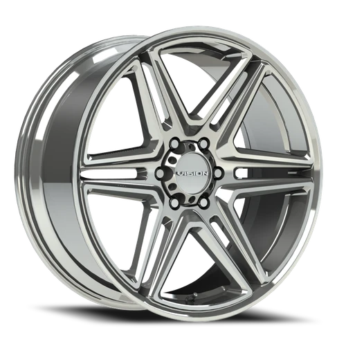 Vision Wedge 476 Wheel 22x9.5 6x135 Chrome 30mm | 476-22936C30
