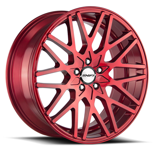 DOORBUSTER PRICING! - Shift H32 Formula Wheel 22x9 5x112 Candy Red 32mm - FREE T-SHIRT INCLUDED! | H32251232R