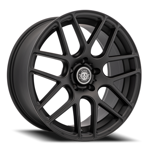 Curva C7 Wheel 19x9.5 5x114.3 Matte Black 40mm | C7-19951144073MTBK
