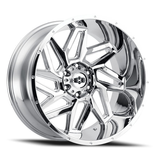 Vision Spyder 361 Wheel 24x12 8x165.1 Chrome -51mm - MINIMUM PURCHASE OF 4 WHEELS | 361-24281C-51