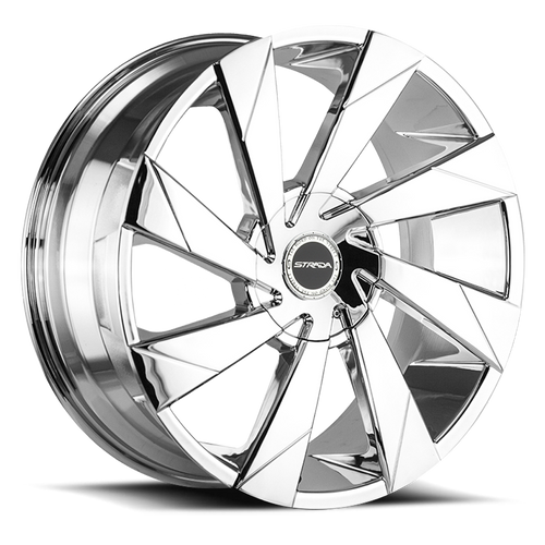 DOORBUSTER PRICING! - Strada S62 Moto Wheel 26x10 6x135 & 6x139.7 Chrome 30mm - MINIMUM PURCHASE OF 4 WHEELS - FREE T-SHIRT INCLUDED! | S62660730