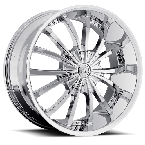 Vct Mancini Wheel 20x8.5 5x115 & 5x120 Chrome 40mm | V63-2085105115120+40