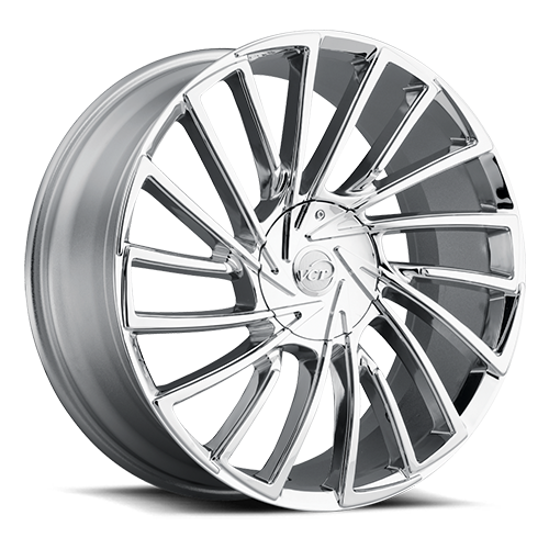 Vct V79 Wheel 22x8.5 5x108 & 5x115 Chrome 38mm | V79-228550815+38C