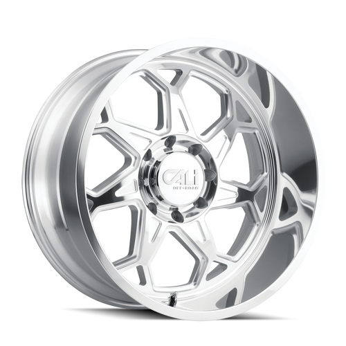 Cali Off-Road Sevenfold Wheels Rims 20x12 6x139.7 Polished -51mm | 9111-2283P