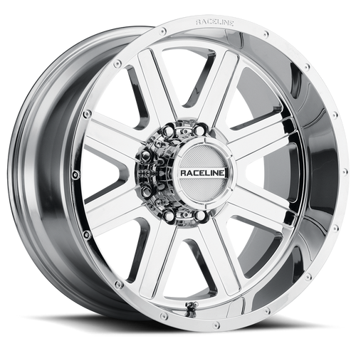 Raceline 940C Hostage Wheels Rims 20x9 8x165.1 Chrome 12mm | 940C-29080+12
