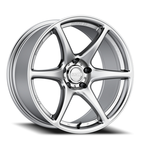 DOORBUSTER PRICING! - Kansei Tandem Wheel 18x9.5 5x114.3 Hyper Silver 22mm - FREE T-SHIRT INCLUDED! | K11S-189512+22