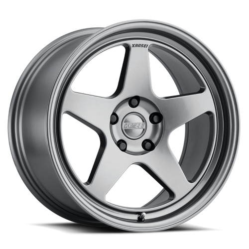 DOORBUSTER PRICING! - Kansei K12G Knp Wheel 18x9.5 5x100 Gunmetal 22mm - FREE T-SHIRT INCLUDED! | K12G-189516+22