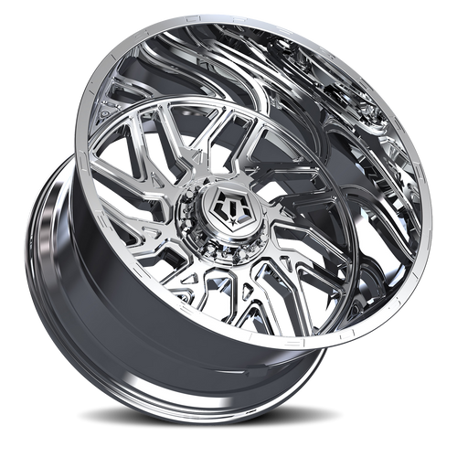 Tis 544C 20x12 8x180 Chrome -44mm Wheels