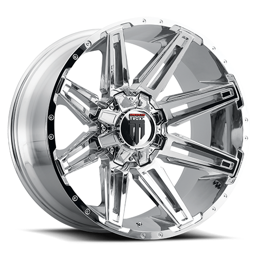 DOORBUSTER PRICING! - American Truxx At1903 Boom Wheel 18x9 8x170 Chrome -12mm | AT1903-8970C-12