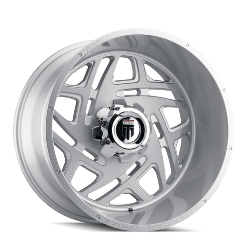 American Truxx At1904 Cosmos Wheels Rims 24x14 5x127 Brushed Milled -76mm | AT1904-24473BT-76