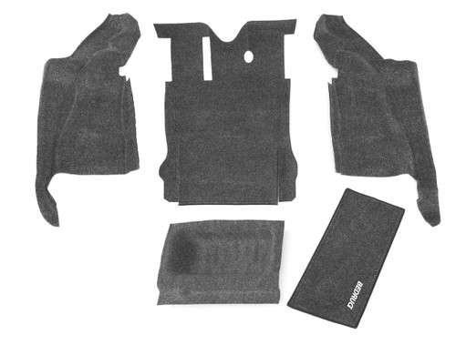 BedRug BRJK07R2 Cargo Kit Liner 5 pc. Rear Kit Jeep Wrangler - FREE T-SHIRT INCLUDED!