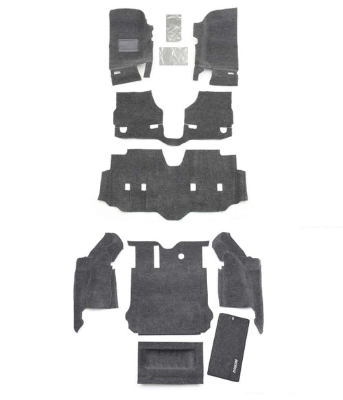 BedRug CBRJK074 Cargo Kit Liner Jeep Wrangler